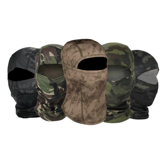 5 Pcs Tactical Balaclava for Outdoor Full Face Mask - Picture 1 of 1